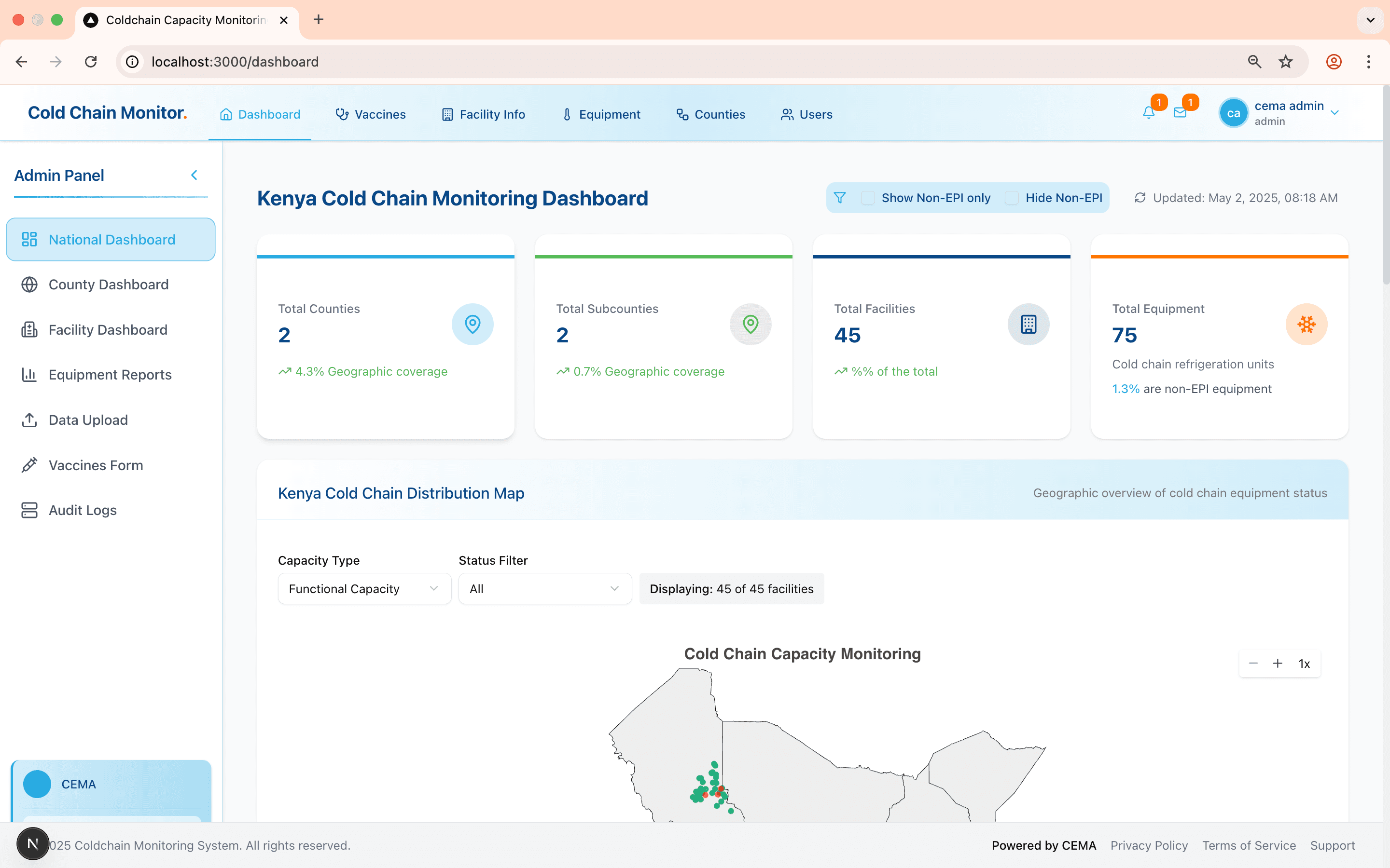 Cold Chain Monitoring